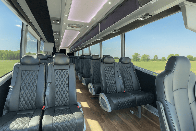 coach bus in Pharr