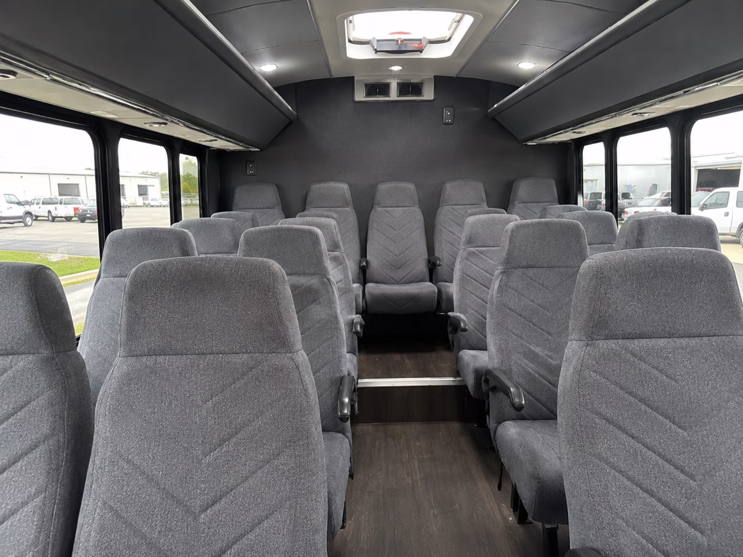 pharr 20 passenger minibus inside