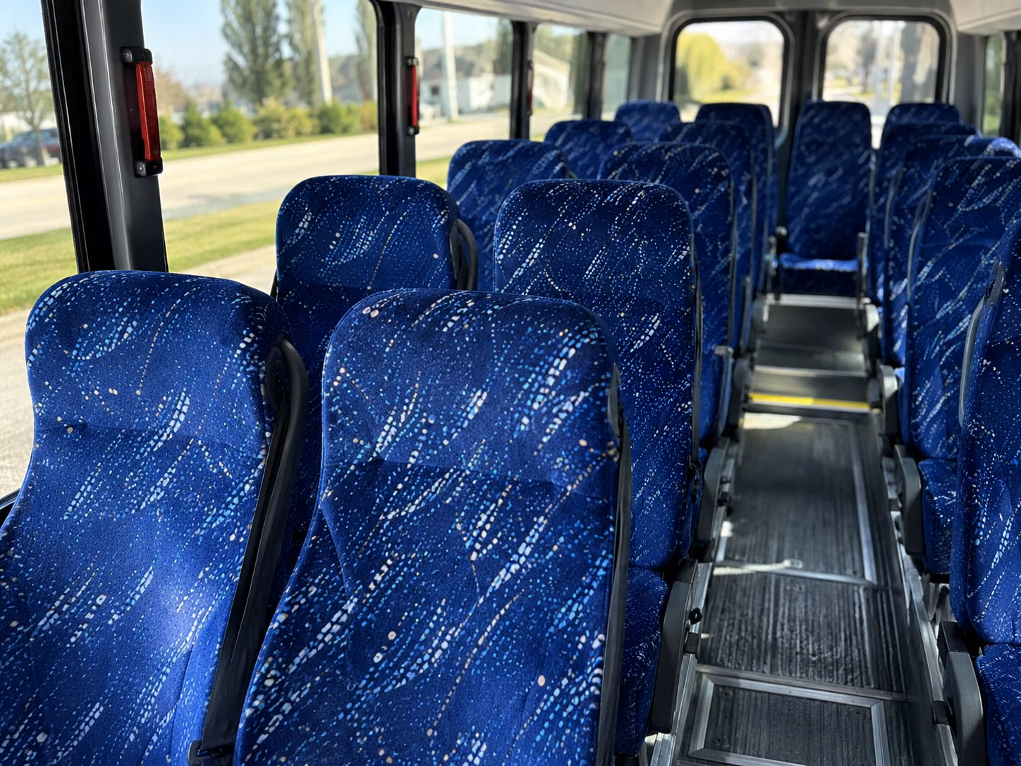pharr 20 passenger minibus interior