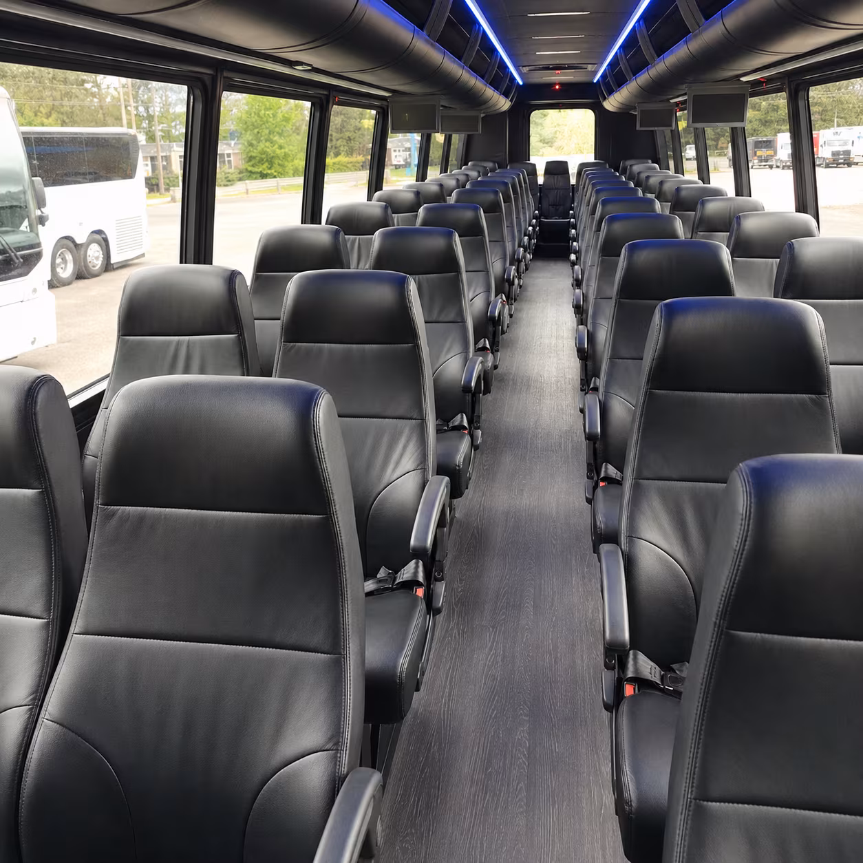 pharr 30 passenger minibus interior
