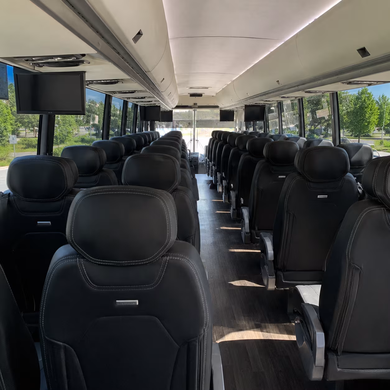 pharr charter bus rentals for long distance church mission group travel