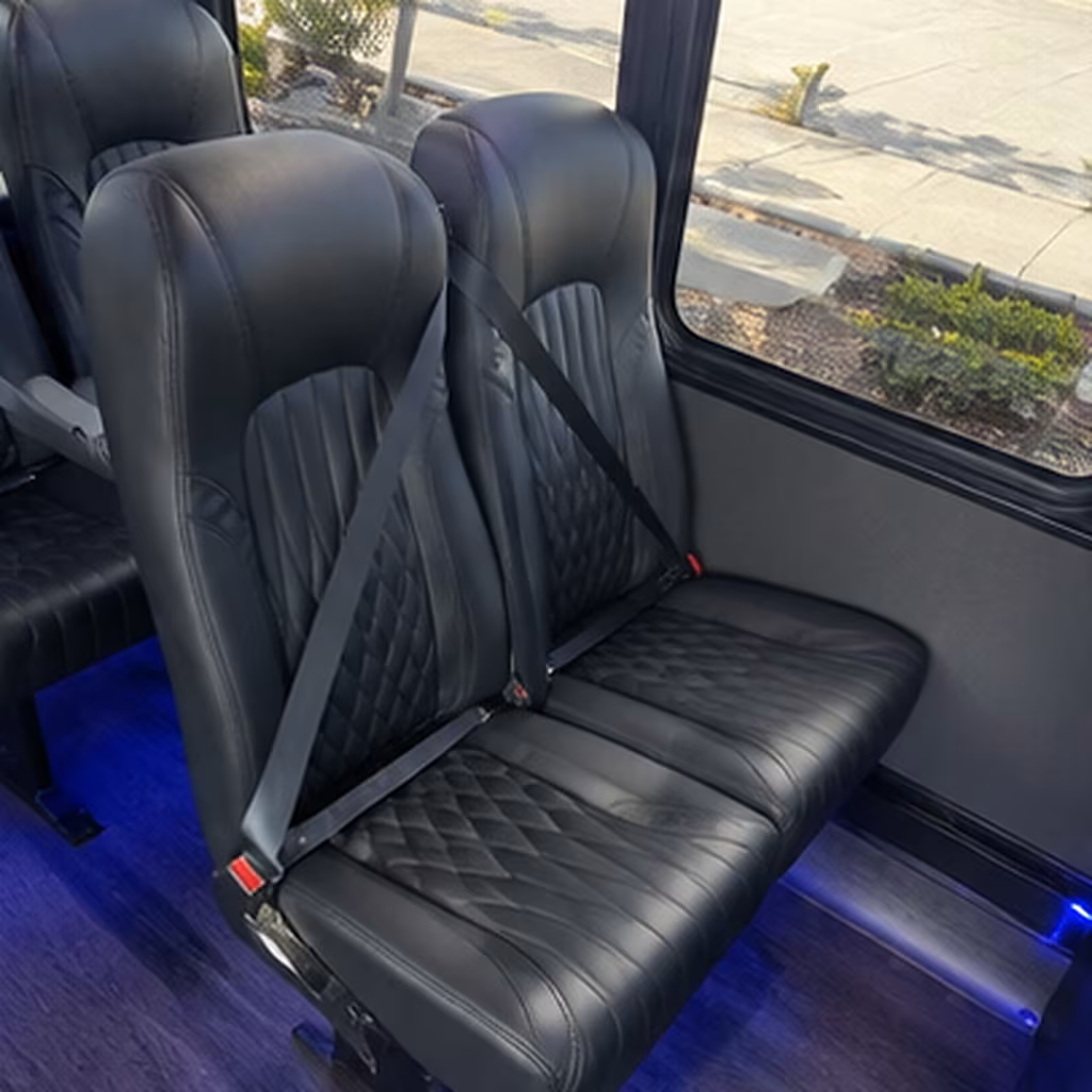 pharr corporate event transportation onboard seating