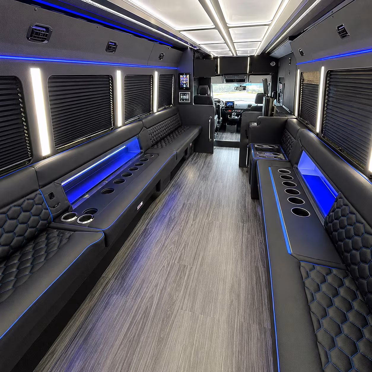 pharr party bus rentals inside