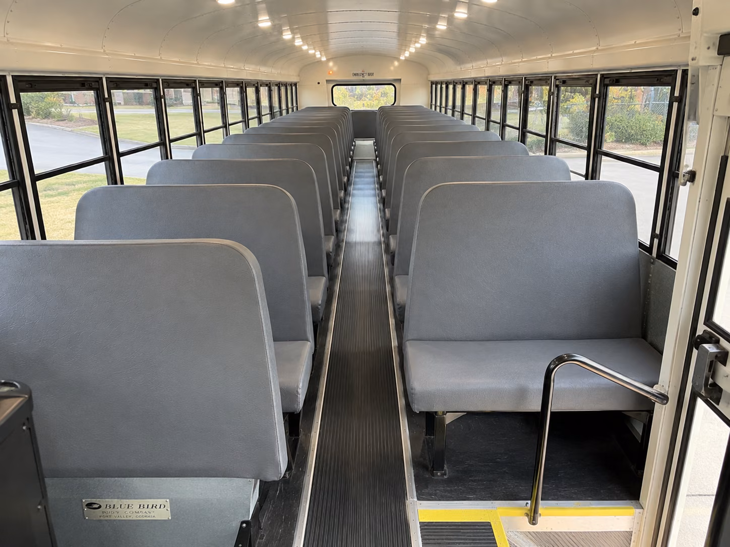 pharr school bus inside
