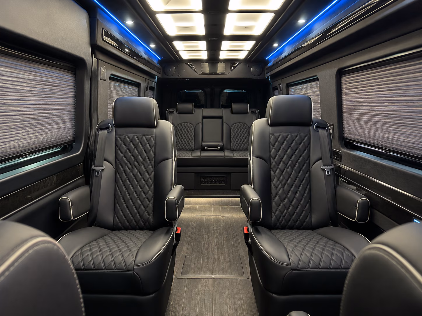 pharr sprinter van with driver inside