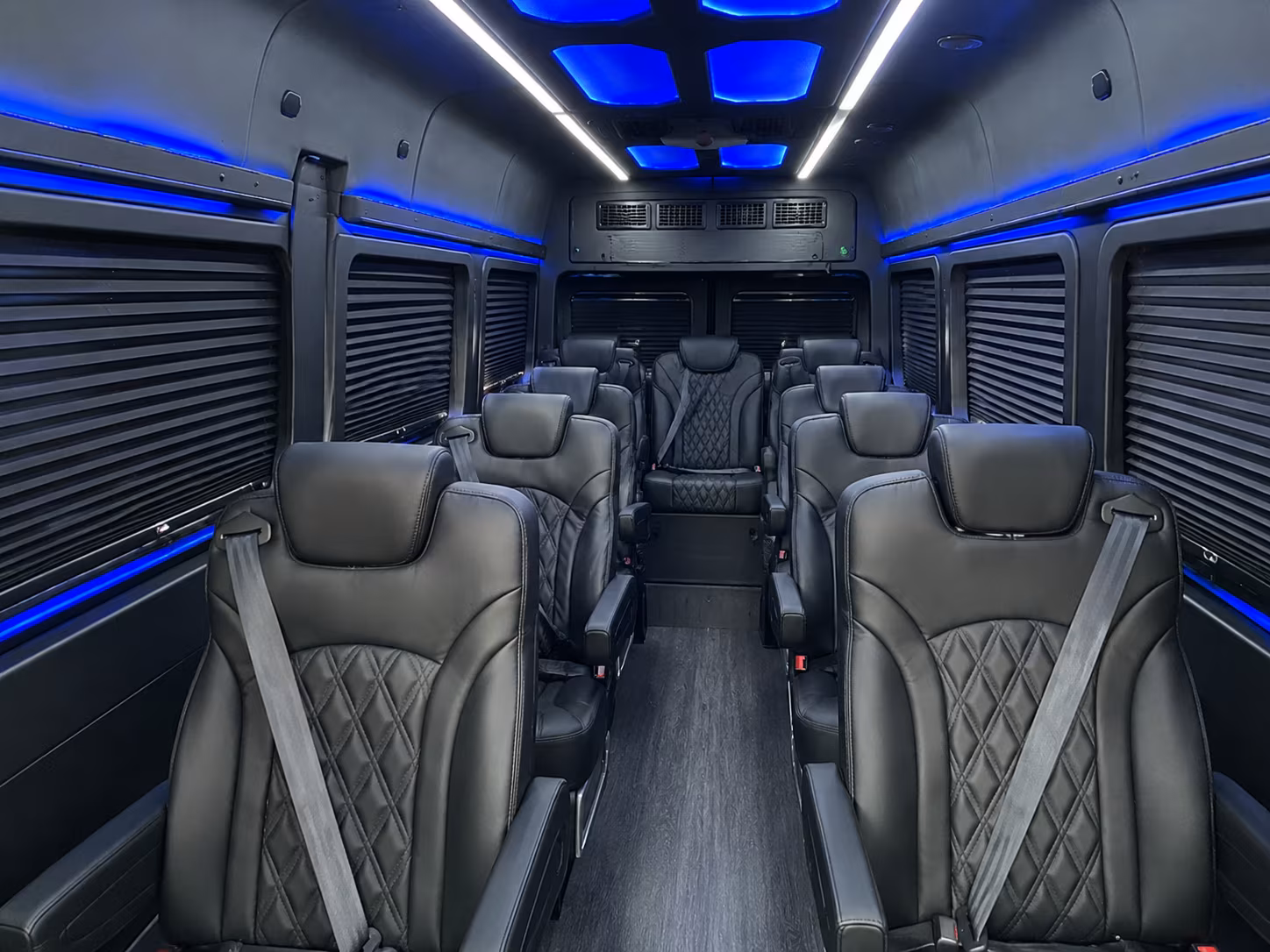 pharr sprinter van with driver interior