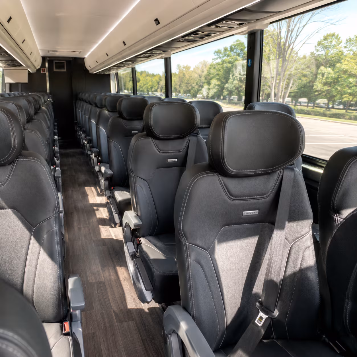 pharr wedding transportation onboard seating