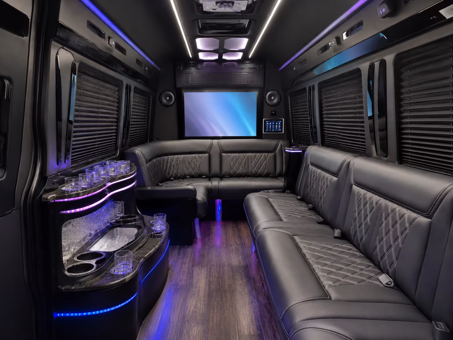 rehearsal dinner and day after brunch bus rentals in pharr