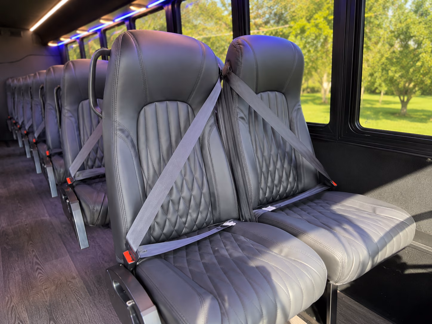 rent a bus for wine festival transportation around san antonio and the hill country