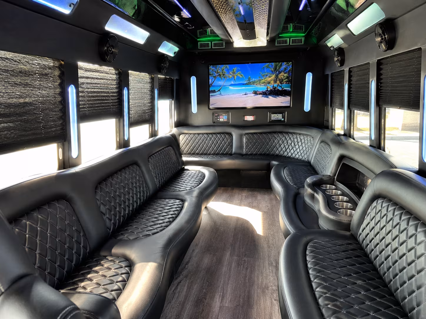 south padre island pharr party bus rental