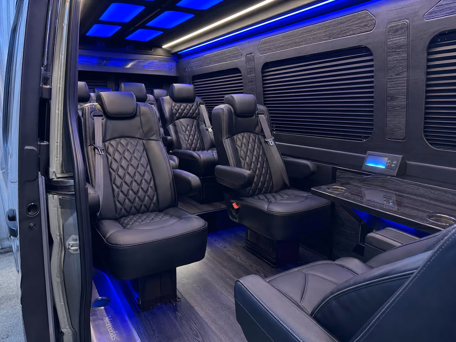 sprinter van transportation for groups and events across pharr